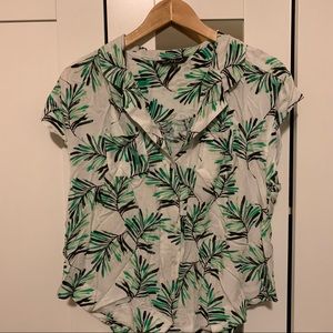 Velvet Heart 100% Rayon blouse XL